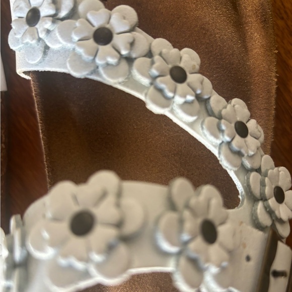 Woman’s Sandals made in Italy with cork and suede footbed - Picture 13 of 15